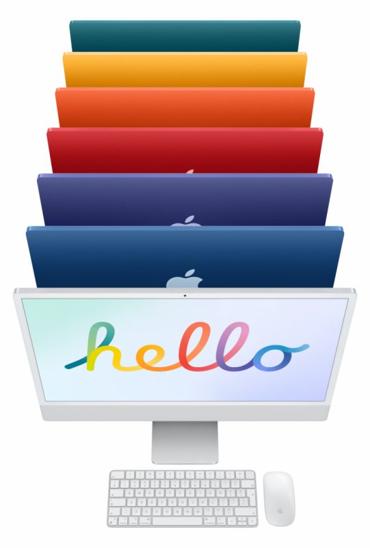 Apple iMac/ 24"/ 4480 x 2520/ M1/ 8GB/ 512GB SSD/ M1/ Big Sur/ Blue/ 1R - obrázek č. 2