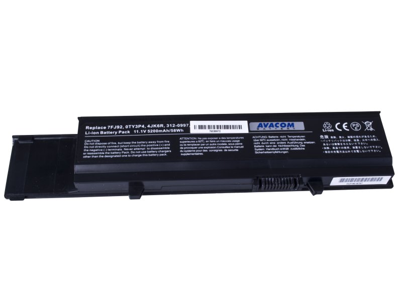 Baterie AVACOM NODE-V34-806 pro Dell Vostro 3400/ 3500/ 3700 Li-Ion 11,1V 5200mAh/ 58Wh - obrázek produktu