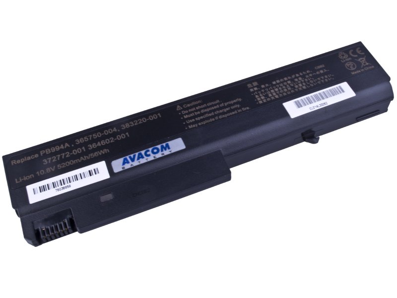 Baterie AVACOM NOHP-nc61-806 pro HP Business NC6100/ 6200/ NX6100 Li-Ion 10,8V 5200mAh/ 56Wh - obrázek č. 1