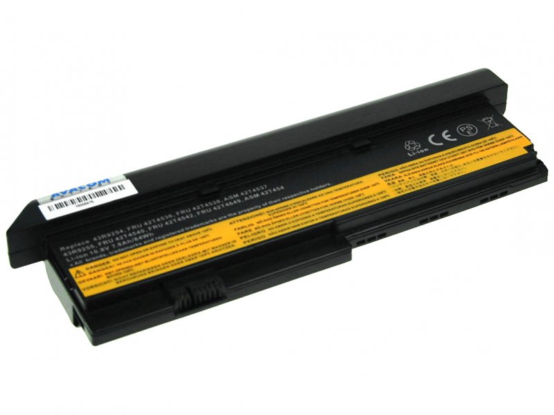 Baterie AVACOM NOLE-X200h-806 pro Lenovo X200 series Li-Ion 11,1V 7800mAh/ 87Wh - obrázek produktu