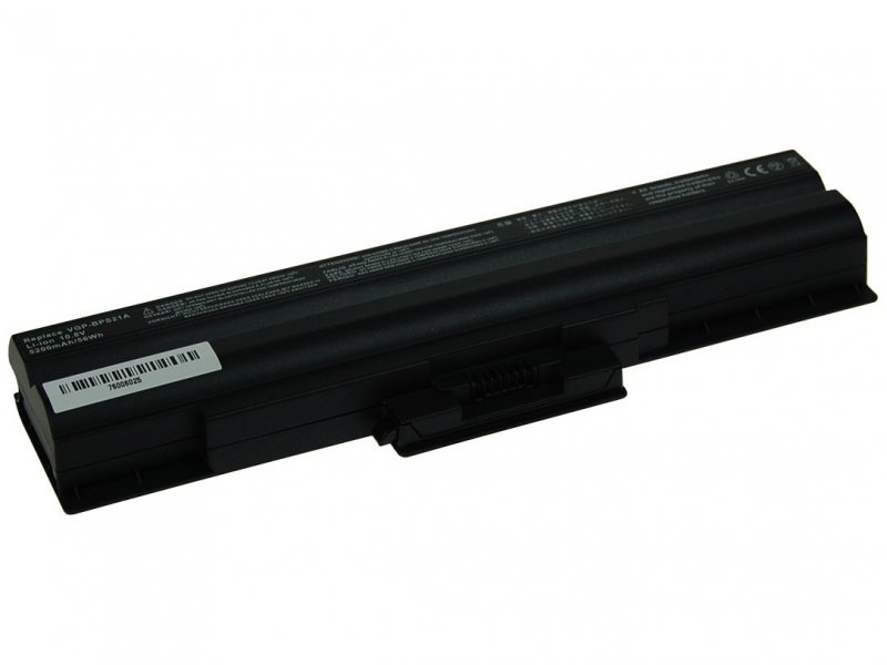 Baterie AVACOM NOSO-21BN-806 pro Sony Vaio VPCS series, VGP-BPS21 Li-ion 10,8V 5200mAh/ 56Wh black - obrázek produktu