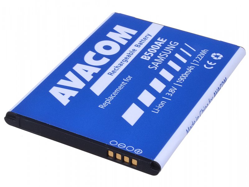 Baterie AVACOM GSSA-9190-S1900A do mobilu Samsung Galaxy S4 mini, Li-Ion 3,8V 1900mAh - obrázek č. 2