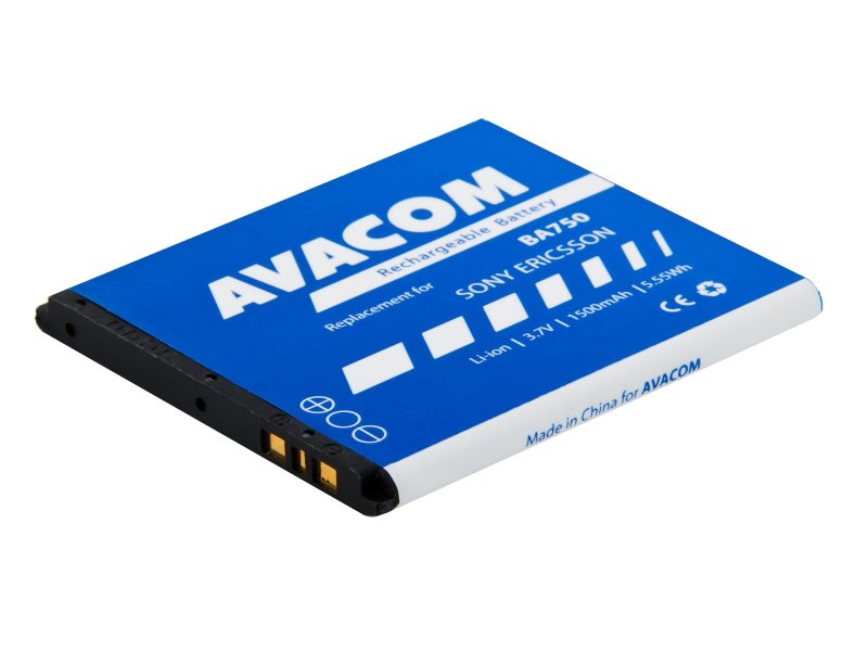 Baterie AVACOM GSSE-ARC-S1500A do mobilu Sony Ericsson Xperia Arc, Arc S Li-Ion 3,7V 1500mAh - obrázek produktu