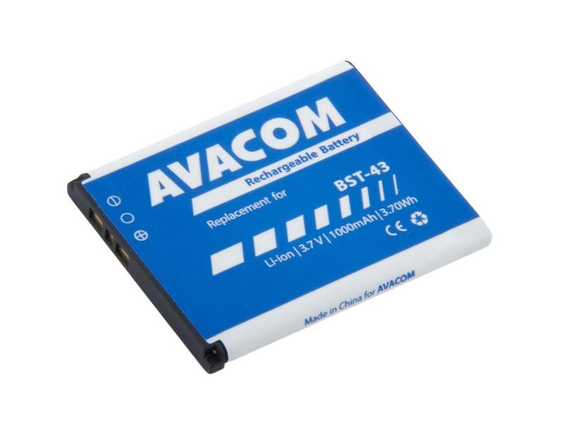 Baterie AVACOM GSSE-U100-S1000A do mobilu Sony Ericsson U100, Elm Li-Ion 3,7V 1000mAh - obrázek produktu