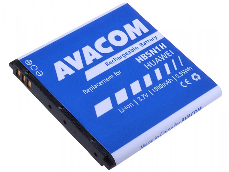 Baterie AVACOM PDHU-G300-S1500A do mobilu Huawei G300 Li-Ion 3,7V 1500mAh (náhrada HB5N1H) - obrázek produktu