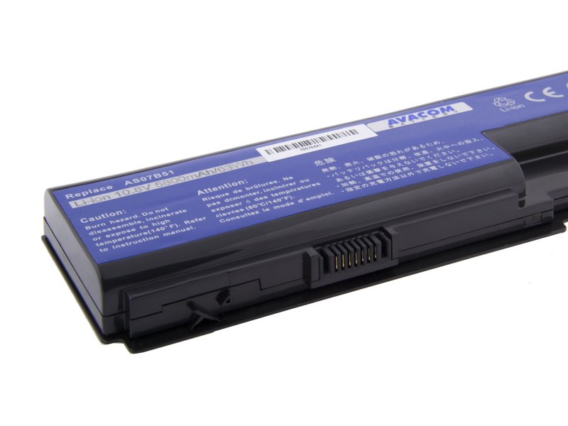 Baterie AVACOM NOAC-6920-P29 pro Acer Aspire 5520/ 6920 Li-Ion 10,8V 5800mAh 63Wh - obrázek č. 2