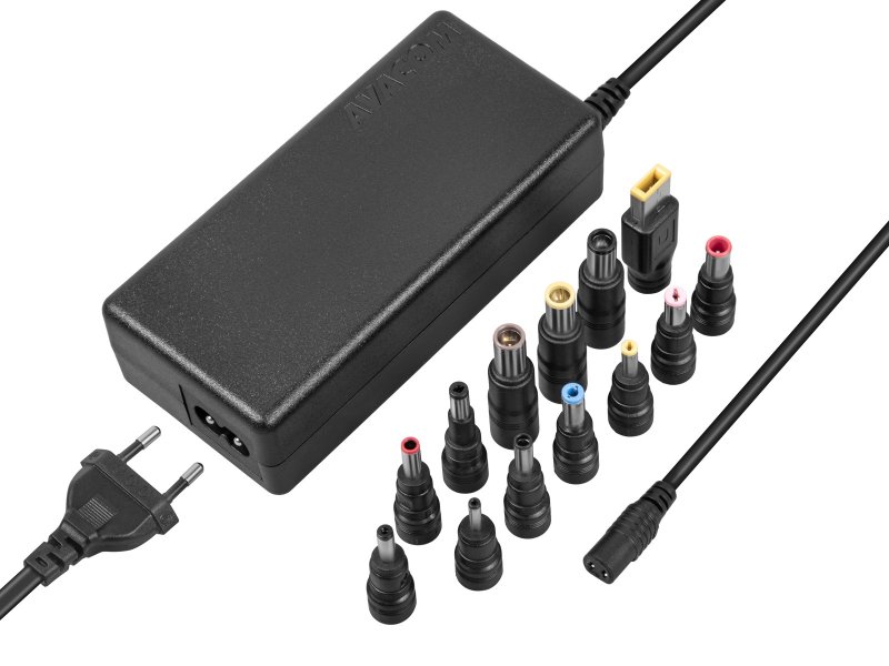 AVACOM QuickTIP 90W - univerzální adaptér pro notebooky + 13 konektorů - obrázek produktu