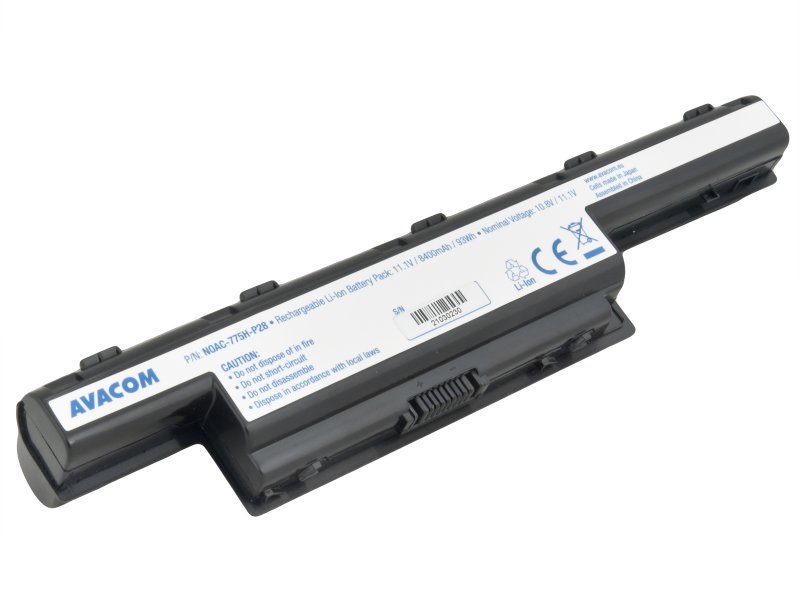 Baterie AVACOM pro Acer Aspire 7750/ 5750, TravelMate 7740 Li-Ion 11,1V 8400mAh - obrázek produktu