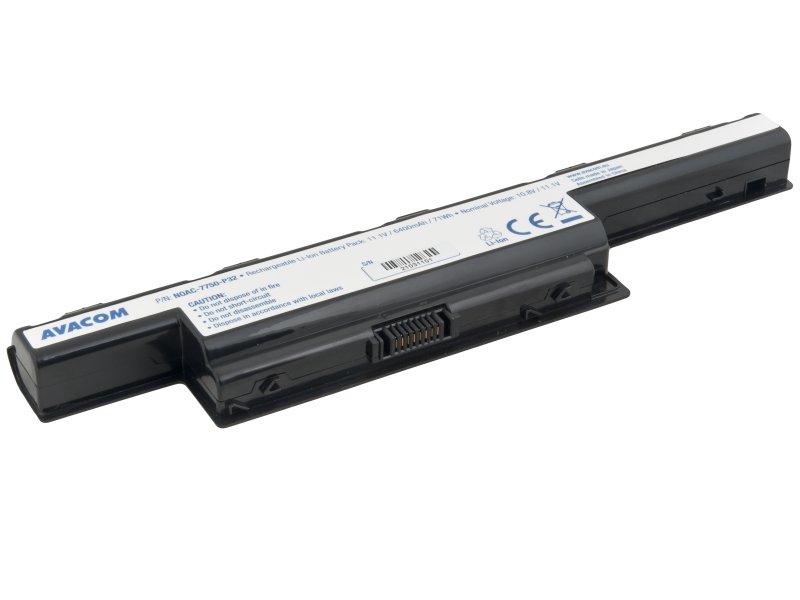 Baterie AVACOM pro Acer Aspire 7750/ 5750, TravelMate 7740 Li-Ion 11,1V 6400mAh 71Wh - obrázek produktu