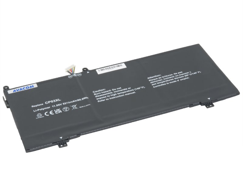 Baterie AVACOM pro HP Spectre X360 13-AE series CP03XL Li-Pol 11,55V 5275mAh 61Wh - obrázek produktu