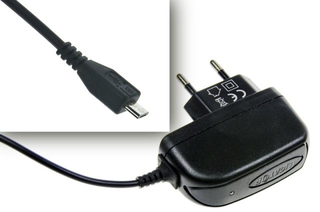 Nabíječka Aligator Micro USB, 1A, 5V, pro všechny smartphony řady Sxxxx, originální - obrázek produktu