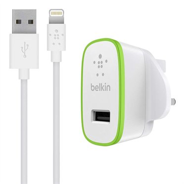 BELKIN BOOST UP Nabíječka pro iPhone s kabelem Lightning-USB (12 watt/ 2.4 Amp) - obrázek produktu