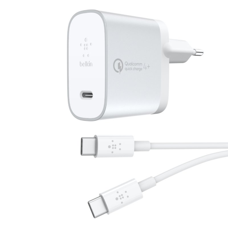 BELKIN QuickCharge 4+27W USB-C Home Charger + USB-C to C Cable - obrázek č. 1