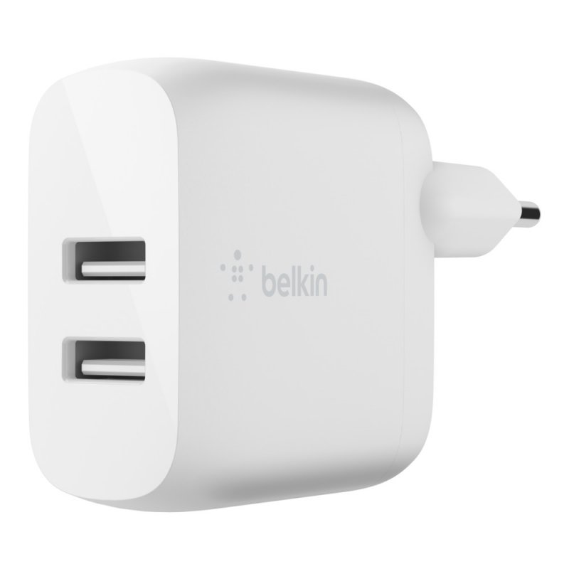 BELKIN Dual USB-A nabíječka, 24W + Lightning kabel - obrázek č. 1