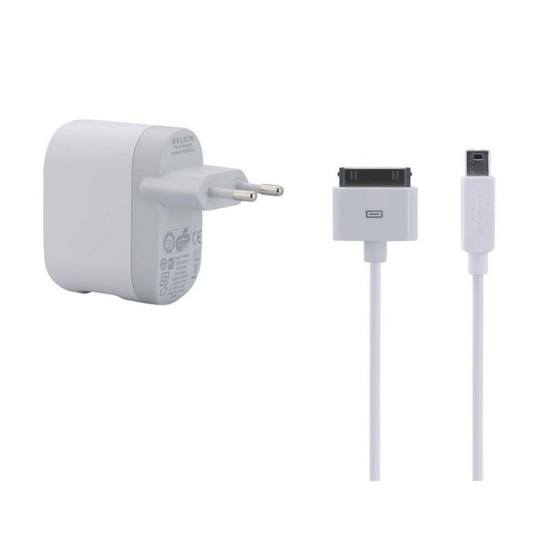 BELKIN USB nabíječka + kabel pro iPhone/ iPod,2xUSB (F8Z597cw03) - obrázek produktu