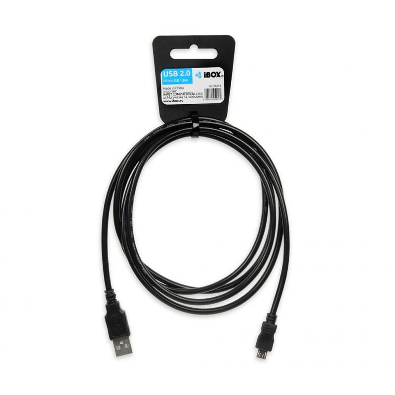 I-BOX MICRO USB kabel 2A 1,8m - obrázek produktu