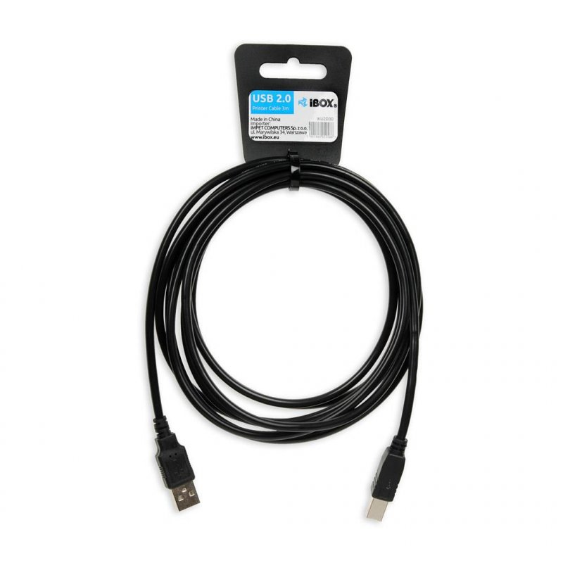 I-BOX USB kabel k 3m TISKÁRNY - obrázek produktu