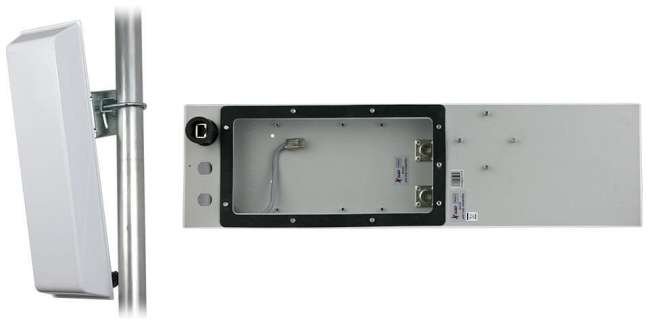GigaSektor anténa BOX 15dBi/ 120°, 5GHz, N/ F horiz. - obrázek produktu