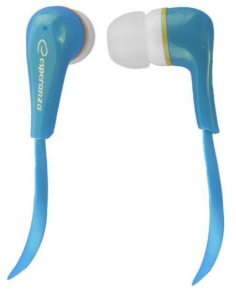 Esperanza EH146B LOLLIPOP Stereo sluchátka do uší, modrá - obrázek produktu