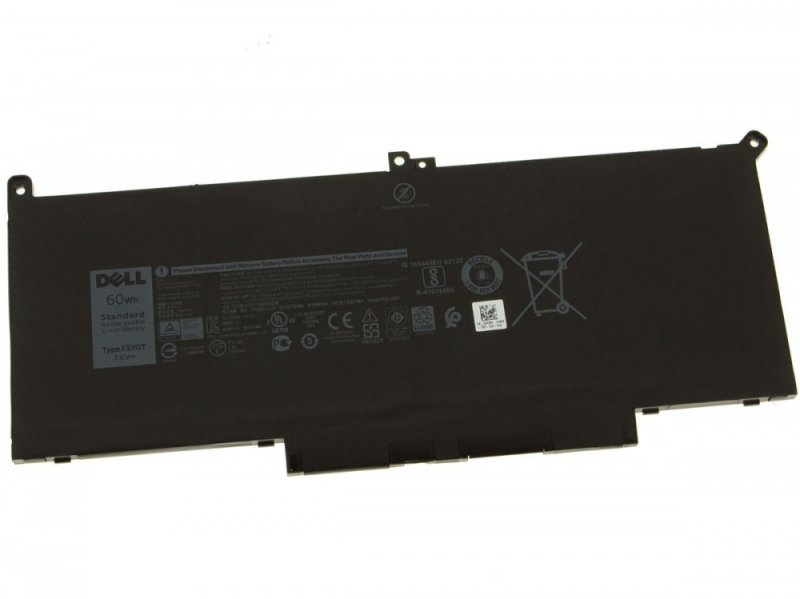 Dell Baterie 4-cell 60W/ HR LI-ON pro Latitude 7280, 7290, 7380, 7390, 7480, 7490 - obrázek produktu