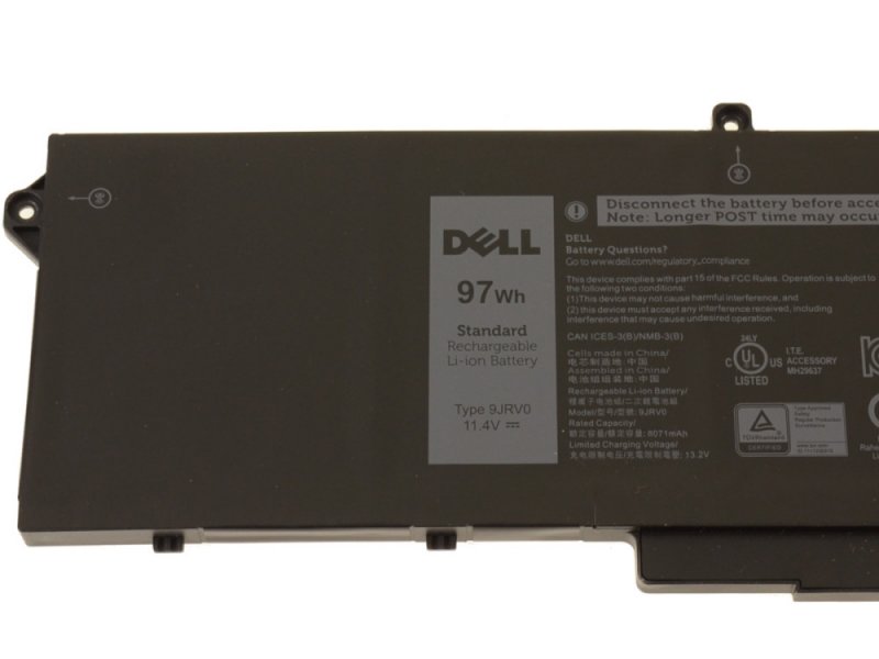 DELL Baterie 6-cell 90W/ HR LI-ON Latitude 5521, 5531, Precision 3561,3571, Alienware m17 R5 AMD - obrázek č. 2