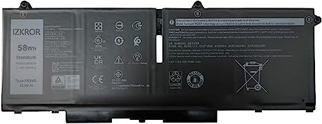 Dell Baterie 4-cell 58W/ HR LI-ON pro Latitude 5330, 5430, 5530, 7330, 7430, 7530, Precision 3570 - obrázek produktu