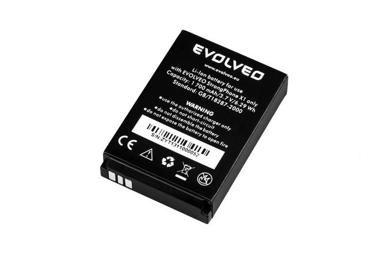 EVOLVEO baterie 1 700 mAh pro StrongPhone Z1 - obrázek produktu