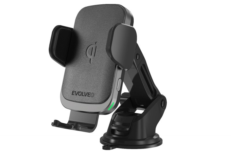 EVOLVEO Chargee CarWL15, držák pro mobilní telefon do auta s bezdrátovou nabíječkou 15W - obrázek č. 6