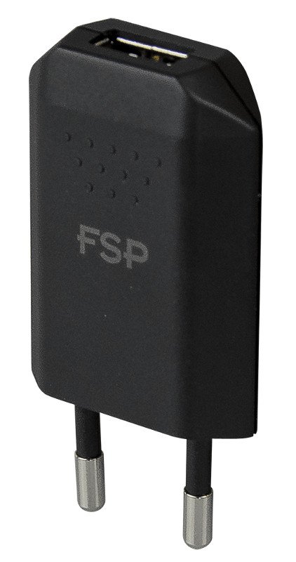 FSP/ Fortron USB AC nabíječka, 1xUSB, 5V, 1A, černá - obrázek produktu