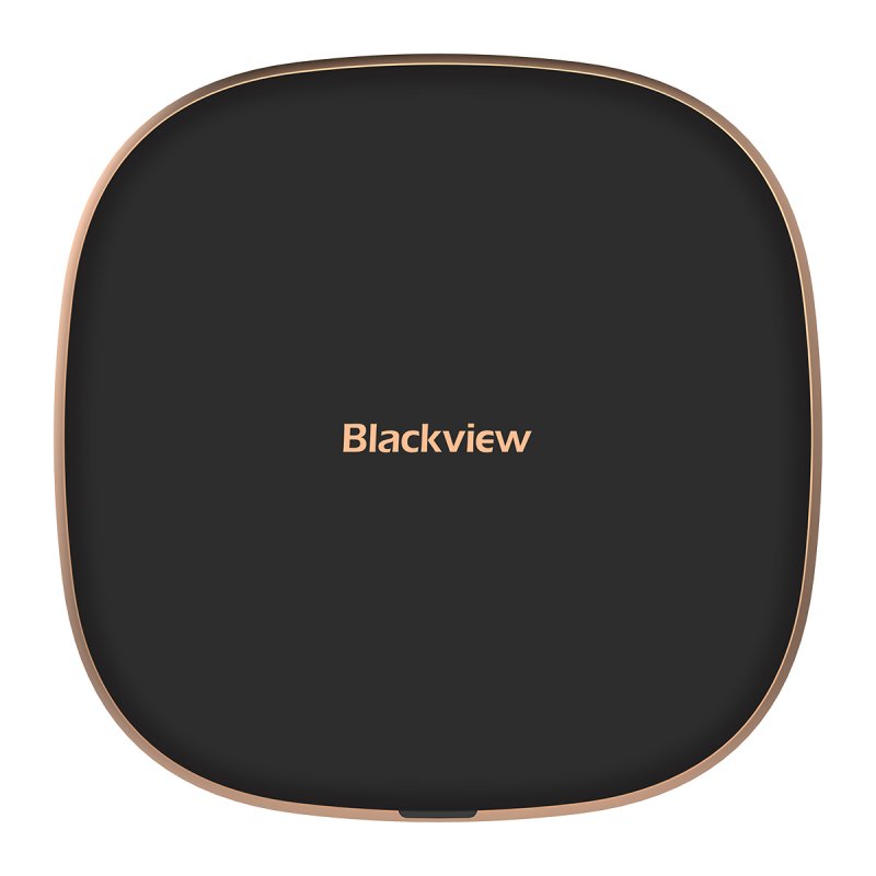 iGET Blackview W1 Black -  bezdrátová nabíječka, podpora Qi, USB-C konektor - obrázek č. 1