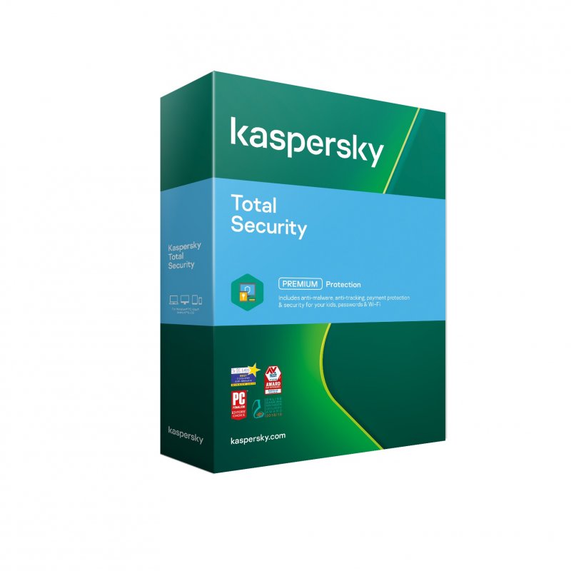 Kaspersky Total Security 1x 1 rok Nová BOX - obrázek produktu