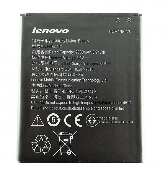 Lenovo BL242 Original Baterie 2300mAh Li-Ion (Bulk) - obrázek produktu