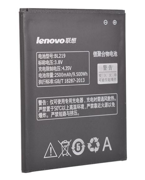 Lenovo BL219 Original Baterie 2500mAh Li-Pol (Bulk) - obrázek produktu