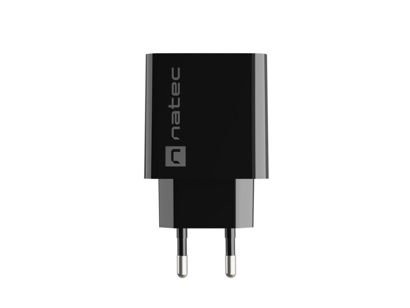 Universální nabíječka Natec RIBERA 18W 1X USB-A, černá - obrázek č. 2