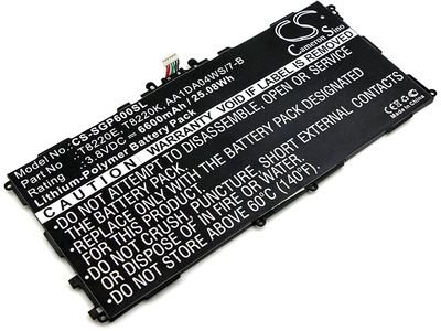 Baterie 6600mAh Li-Pol pro Samsung P600 Galaxy Note 10.1" - obrázek produktu
