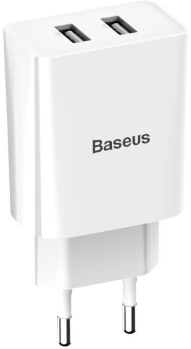 Baseus CCFS-R02 Speed Mini Nabíječka 2xUSB 10.5W White - obrázek produktu