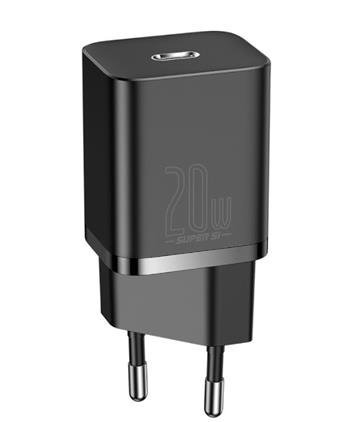 Baseus CCSUP-B01 Super Si Quick Nabíječka USB-C 20W Black - obrázek produktu