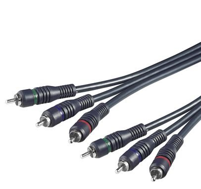 PremiumCord Kabel 3x CINCH-3x CINCH M/ M 10m HQ - obrázek produktu