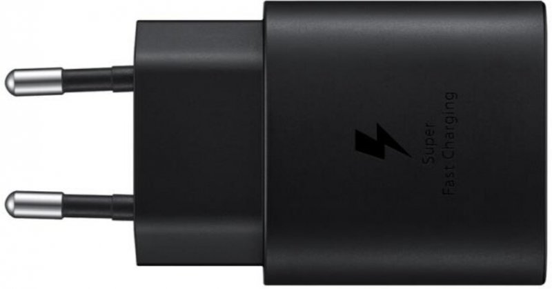 Samsung Napájecí adaptér s rychlonabíjením (25W), bez kabelu v balení, Black - obrázek produktu