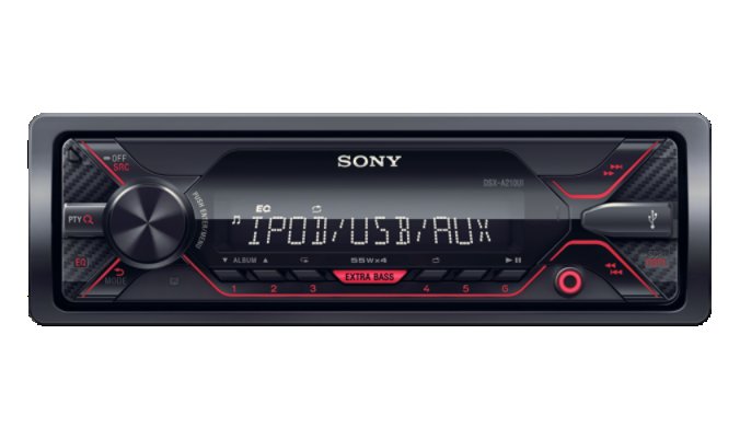 Sony autorádio DSX-A410BT bez mechaniky,USB, - obrázek produktu