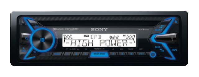 Sony autorádio MEX-M100BT CD/ MP3,USB/ AUX, NFC/ BT - obrázek produktu