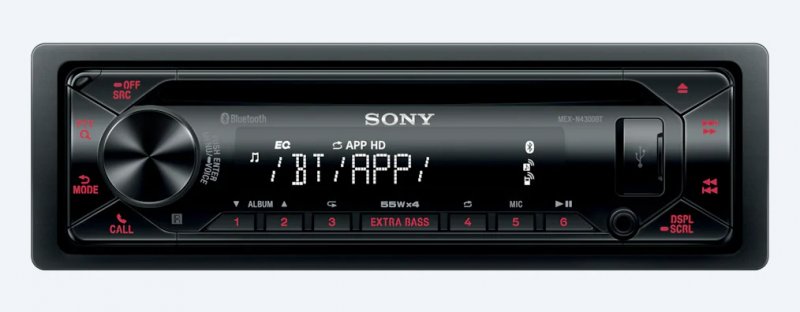 Sony přehrávač do auta MEX-N4300BT, BT, NFC,AUX,CD - obrázek č. 2