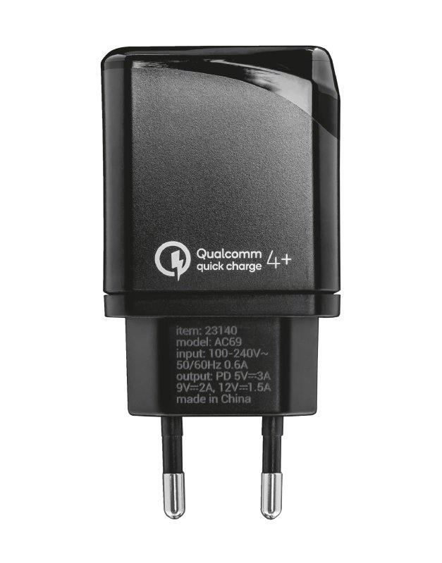 TRUST Velox18 Advanced USB-C Fast-charger with PD3.0 & QC4+ - obrázek č. 1