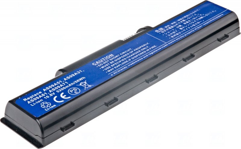 Baterie T6 Power Acer Aspire 4332, 4732, 5241, 5334, 5532, 5732, 7315, 7715, 5200mAh, 56Wh, 6cell - obrázek č. 1