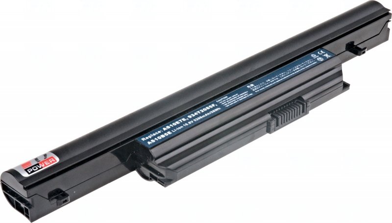 Baterie T6 power Acer Aspire 3820, 4625, 4820T, 5475, 5820, 7250, 7739, 7745, 6cell, 5200mAh - obrázek produktu
