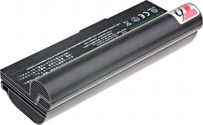 Baterie T6 power Asus Eee PC 1000H, 904H, 6600mAh, 49Wh, 6cell, black - obrázek č. 1