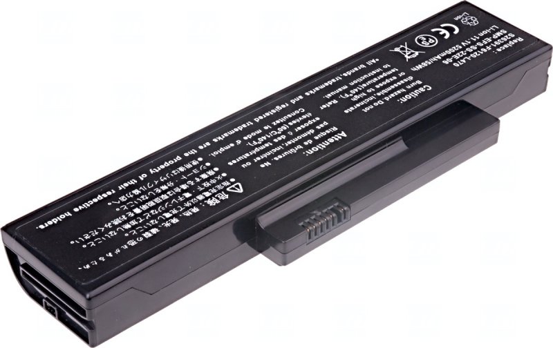 Baterie T6 power Fujitsu Esprimo Mobile V5535, V5555, V6515, V6555, Li1703, 5200mAh, 58Wh, 6cell - obrázek produktu