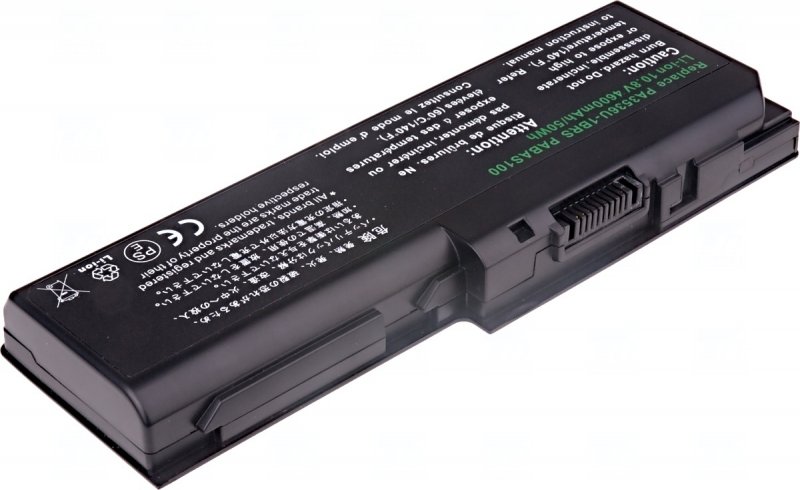 Baterie T6 power Toshiba Satellite P200, P205, P300, P305, L350, L355, X200, X205, 6cell, 4400mAh - obrázek produktu