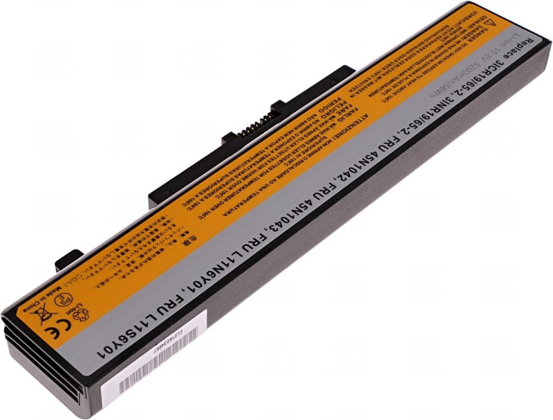 Baterie T6 Power Lenovo IdeaPad Z580, G580, G500, G510, G700, 5200mAh, 56Wh, 6cell - obrázek č. 1