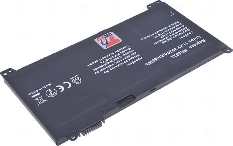 Baterie T6 Power HP ProBook 430 G4/ G5, 440 G4/ G5, 450 G4/ G5, 470 G4/ G5, 3930mAh, 45Wh, 3cell, Li-pol - obrázek produktu